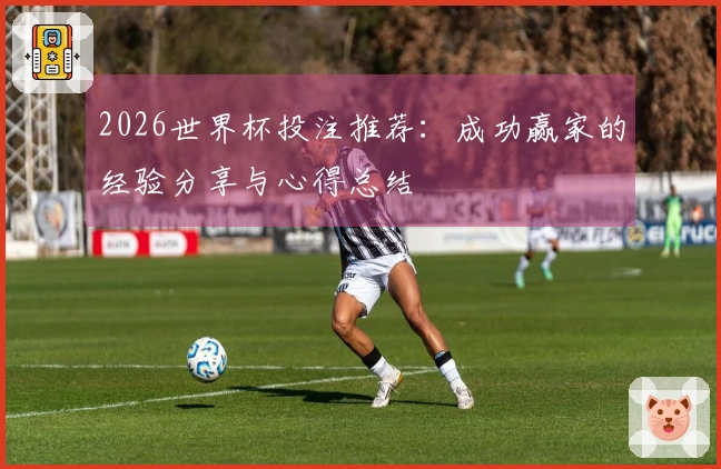 2026世界杯投注推荐：成功赢家的经验分享与心得总结